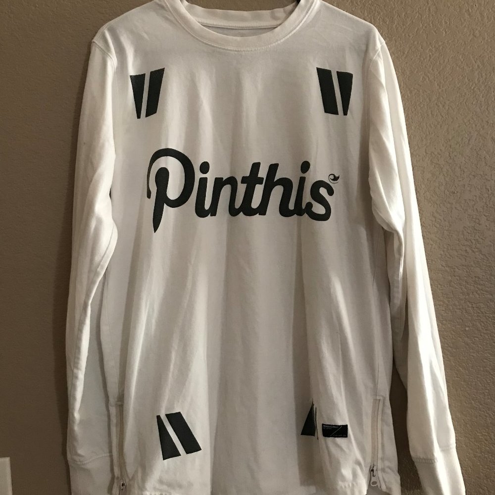 long sleeve shirt w side zippers